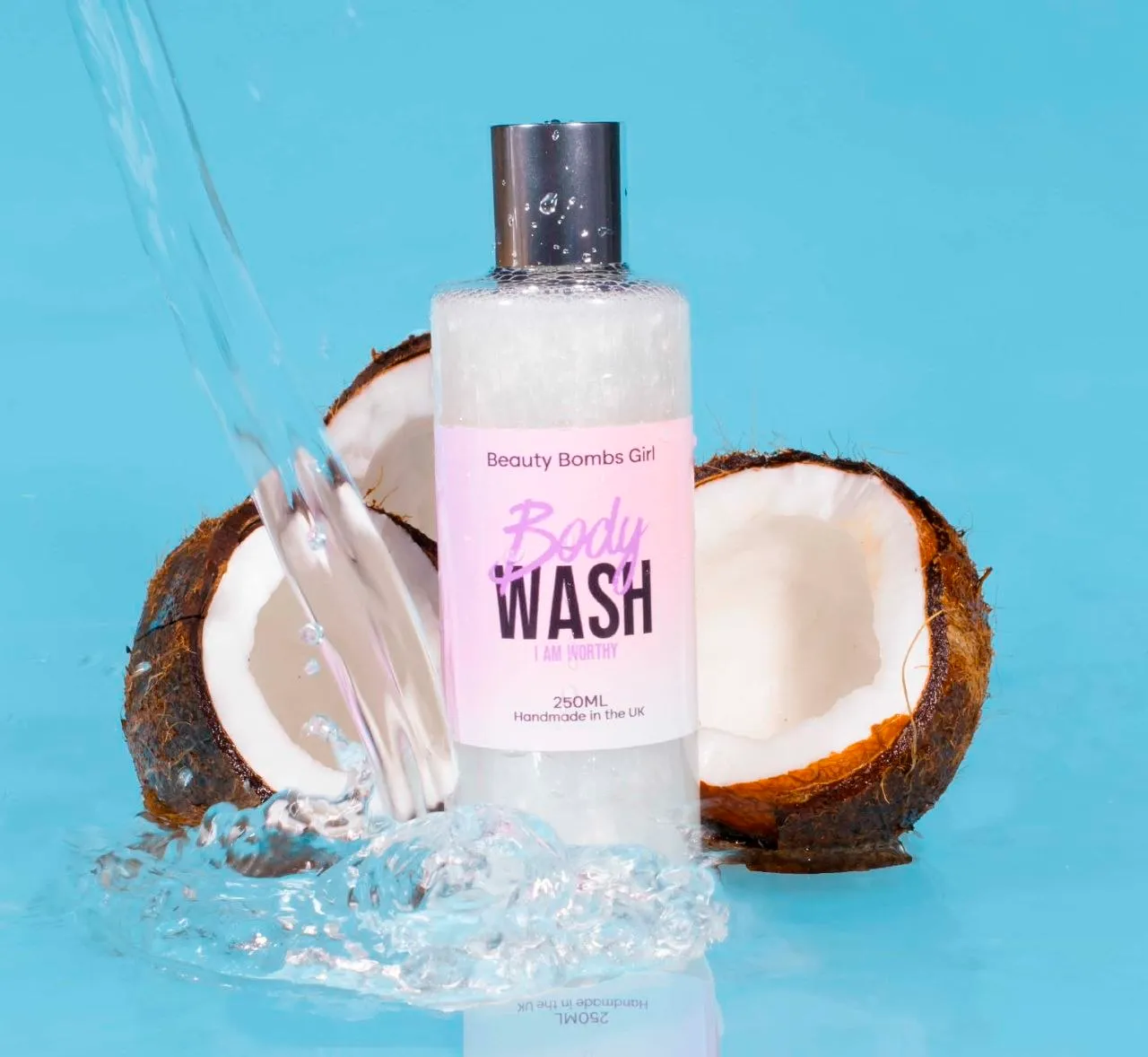 Coconut Body Wash — Beauty Photography